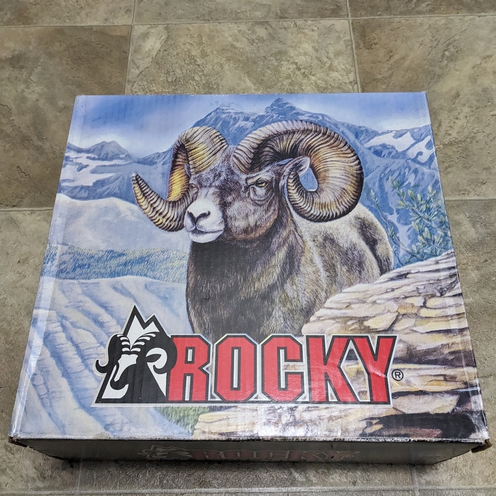 Rocky 2090 10" size zip boots (8.5 wide men's)